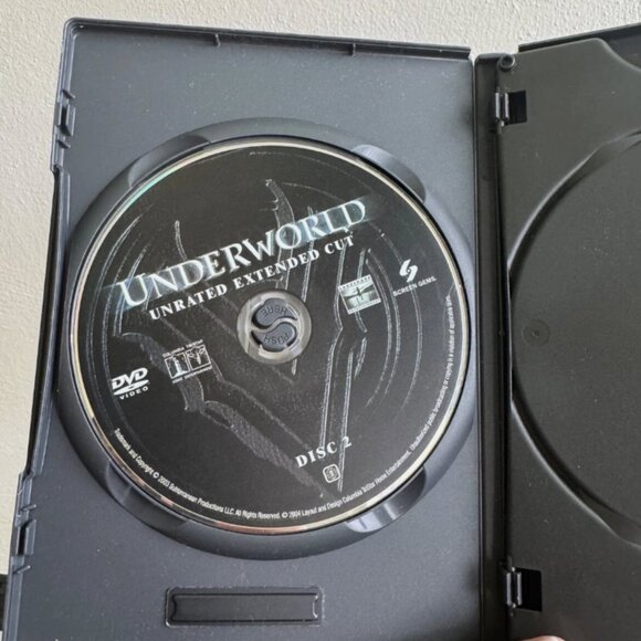 Underworld (2003) Unrated Extended Cut - Disc 2 Only + Slipcover & Extras - READ - Picture 6 of 6